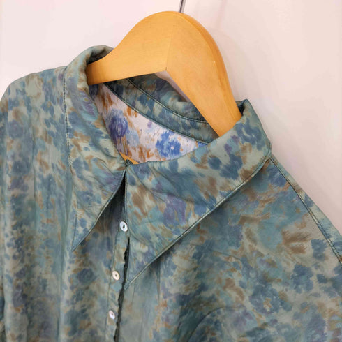 パターントルソー PATTERNTORSO シアー×花柄ドッキングシャツ レディース FREE