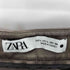 ザラ ZARA サテン エフェクト ミディスカート レディース import:L