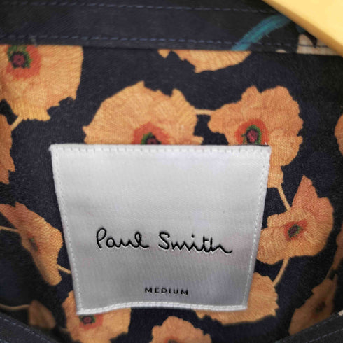ポールスミス Paul Smith コットン 花柄シャツ メンズ import:M