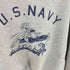 フロントキャラクターラバープリント ハイネック霜降りスウェット U.S.NAVY メンズ