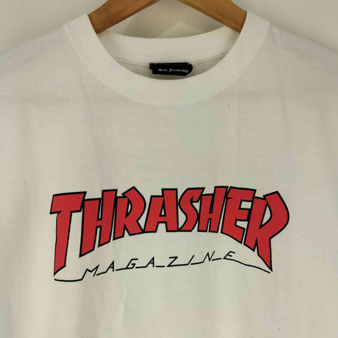 スラッシャーマガジン THRASHER MAGAZINE イラストプリント クルーネックTシャツ メンズ JPN:S