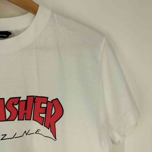 スラッシャーマガジン THRASHER MAGAZINE イラストプリント クルーネックTシャツ メンズ JPN:S