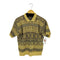 80s COTEDAZUR 3Dニット コットンリネンポロシャツ JAPANESE メンズ JPN:M