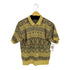 80s COTEDAZUR 3Dニット コットンリネンポロシャツ JAPANESE メンズ JPN:M