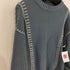 配色ブランケットステッチニット レディース JPN:M