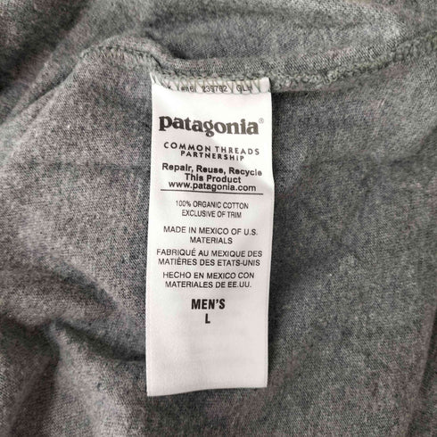 パタゴニア patagonia ロゴプリント半袖Tシャツ メンズ JPN:L