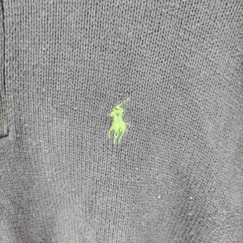 ポロラルフローレン POLO RALPH LAUREN ハーフボタンハイネックニット ポニー刺繍 メンズ import:XS