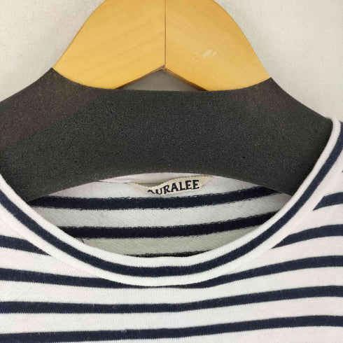 オーラリー AURALEE ボーダーカットソー レディース 1