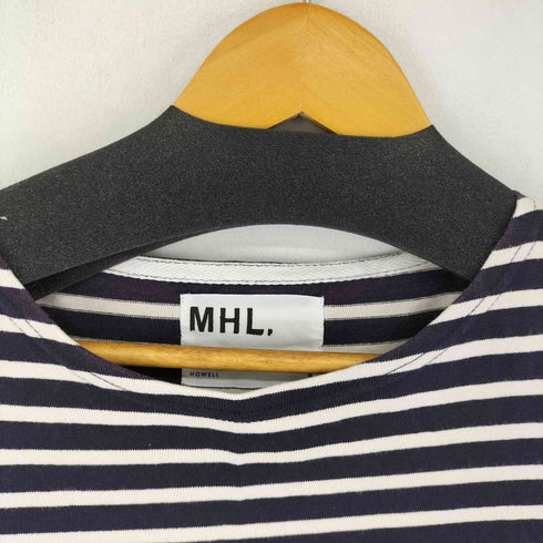 エムエイチエル MHL. ボーダーバスクシャツ レディース 2