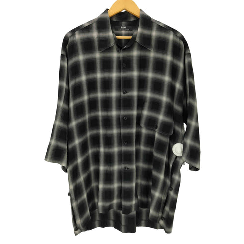 エッセイ ESSAY 24SS CACHECOUER SS SHIRT - SHADOW CHECK オンブレチェック カシクールシャツ メンズ JPN:2