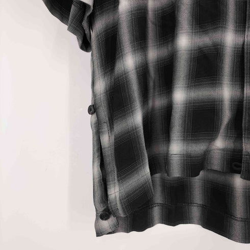 エッセイ ESSAY 24SS CACHECOUER SS SHIRT - SHADOW CHECK オンブレチェック カシクールシャツ メンズ JPN:2