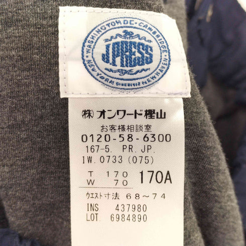 ジェイプレス J.PRESS トリコカラーポケット イージーテーパードパンツ メンズ 170A