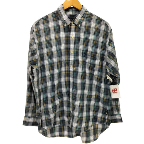 ザノースフェイス THE NORTH FACE チェック柄ボタンダウンシャツ メンズ L