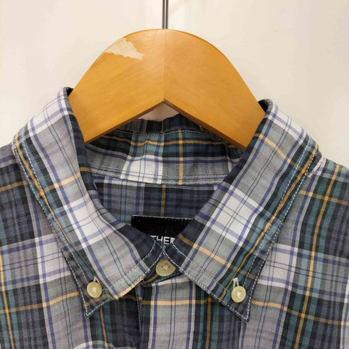 ザノースフェイス THE NORTH FACE チェック柄ボタンダウンシャツ メンズ L