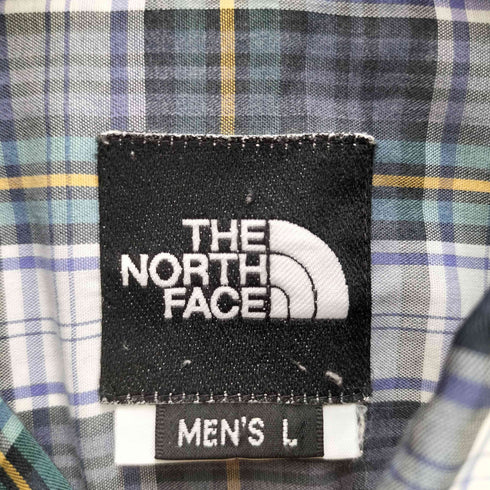 ザノースフェイス THE NORTH FACE チェック柄ボタンダウンシャツ メンズ L