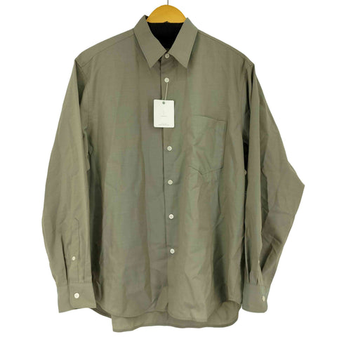 グリーンレーベルリラクシング GREEN LABEL RELAXING TWウォッシャブルトロ ジャストルーズ シャツ メンズ JPN:M