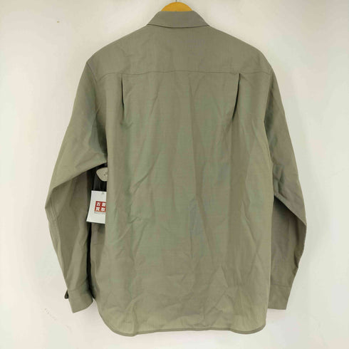 グリーンレーベルリラクシング GREEN LABEL RELAXING TWウォッシャブルトロ ジャストルーズ シャツ メンズ JPN:M