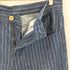 デニムアンドコー Denim&Co ウォバッシュストライプワークパンツ メンズ