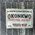 OKONKWO ストライプデニムベスト メンズ US:36