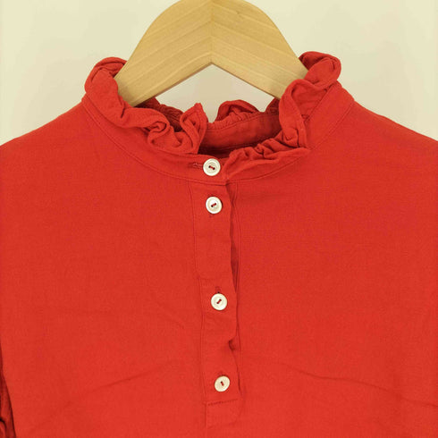 アーペーセー A.P.C. フリル フルオーバー ブラウス レディース 36