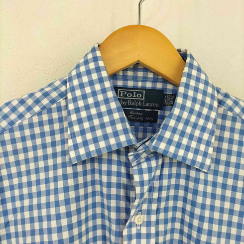 ポロバイラルフローレン Polo by RALPH LAUREN 香港製 CURHAM チェックシャツ メンズ 38-82