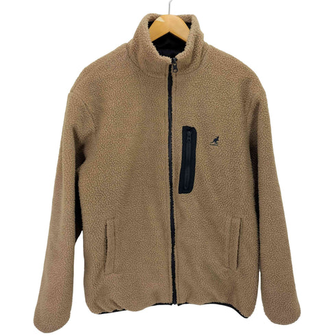 カンゴール KANGOL 別注 オーバーサイズ シープボアフリースジャケット メンズ JPN:M