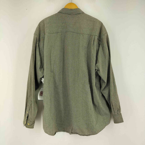 エディーバウアー Eddie Bauer 90s 白タグ グラフチェック ボタンダウンシャツ メンズ XXL
