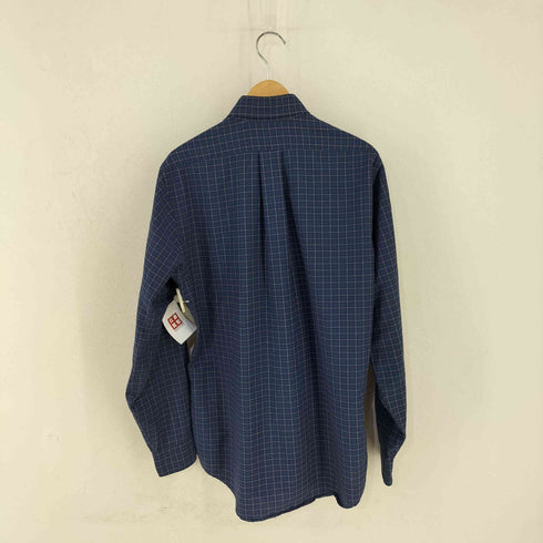 エルエルビーン L.L.Bean USA製 チェックBDシャツ フラップポケット メンズ 15 1/2 - 35