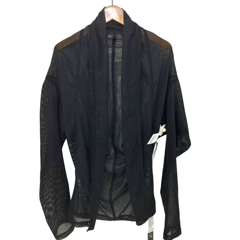 ユリウス JULIUS 24SS DRAPE NECK MESH CARDIGAN ドレープネック カーディガン メンズ 2