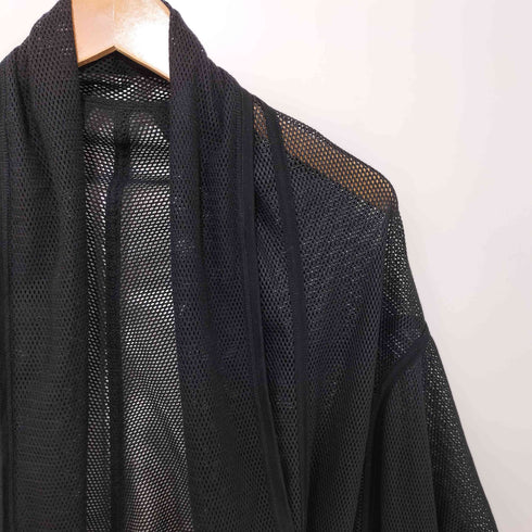 ユリウス JULIUS 24SS DRAPE NECK MESH CARDIGAN ドレープネック カーディガン メンズ 2