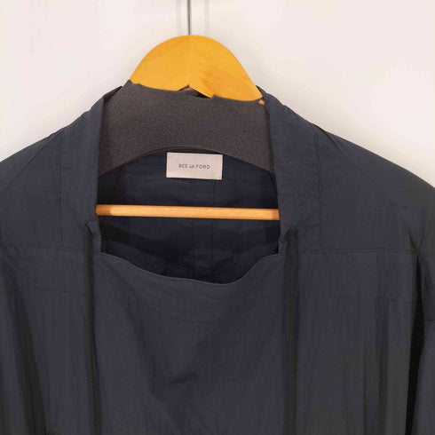 ベッドフォード BED J.W. FORD 23SS NYLON PULLOVER ナイロンプルオーバー サイドポケット フロントジップ メンズ JPN:3