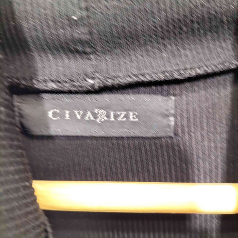 シヴァーライズ CIVARIZE ハイネックショートスリーブトップス メンズ