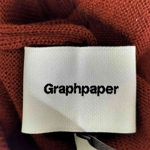 グラフペーパー Graphpaper High Gauge L/S High Neck Knit メンズ JPN:2