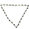 GUIDI NAIL CHAIN NECKLACE チェーンネックレス 釘デザイン BRUSHED SILVER 925 メンズ ONE SIZE