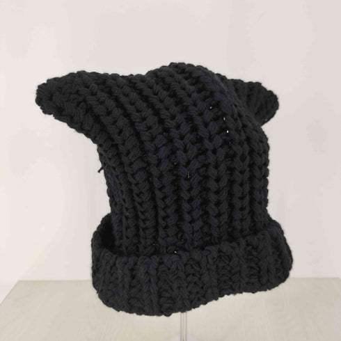カシラ CA4LA MIAO2 ニットキャップ 猫耳 レディース