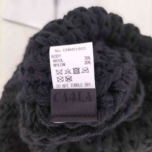 カシラ CA4LA MIAO2 ニットキャップ 猫耳 レディース