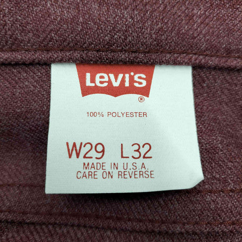 リーバイス Levis 517 Sta-pre Boots Cut Pants SCOVILL ZIP メンズ W29 L32