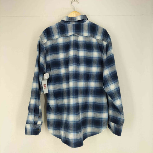 JACHS オンブレチェックコットンネルシャツ メンズ JPN:XL