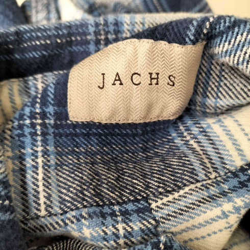 JACHS オンブレチェックコットンネルシャツ メンズ JPN:XL