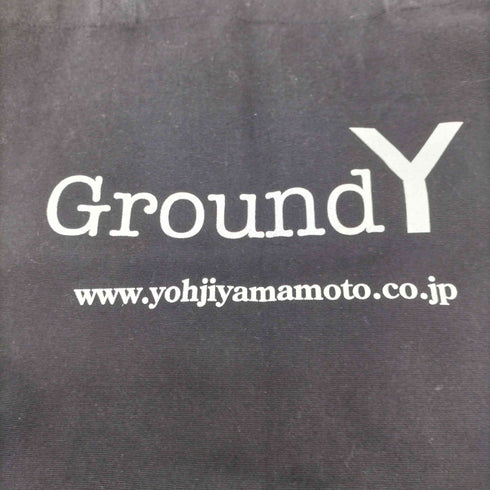 グラウンドワイヨウジヤマモト Ground Y Yohji Yamamoto Cotton Canvas Tote Bag コットンキャンバストートバッグ メンズ FREE