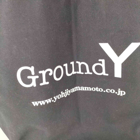 グラウンドワイヨウジヤマモト Ground Y Yohji Yamamoto Cotton Canvas Tote Bag コットンキャンバストートバッグ メンズ FREE