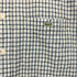 ラコステ LACOSTE シアサッカー ロゴ刺繍 チェック S/S シャツ メンズ 3