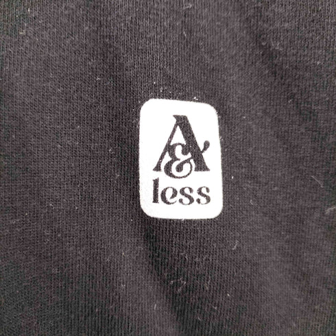 andless プリント クルーネック半袖Tシャツ メンズ JPN:XL