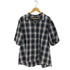 フリークスストア FREAKS STORE NEW LOOSE FIT OMBRE CHECK SHIRT SS メンズ JPN:L