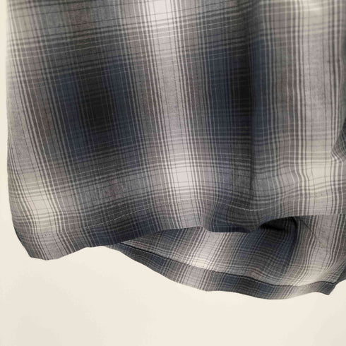 フリークスストア FREAKS STORE NEW LOOSE FIT OMBRE CHECK SHIRT SS メンズ JPN:L