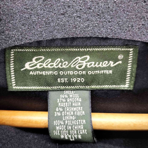 エディーバウアー Eddie Bauer PETIT ウールフーデッドコート レディース import:M