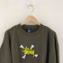 ステューシー Stussy 90s 紺タグ クロスボーンプリントスウェット メンズ import:XL
