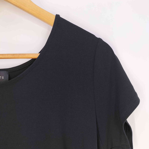 タルボット TALBOTS 総柄切替ポリワンピース レディース JPN:L