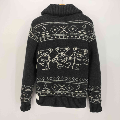ショット Schott GRATEFUL DEAD ZIP SWEATER グレイトフル デッド ジップセーター メンズ import:M