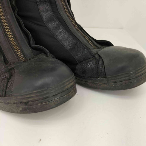 ワイスリー Y-3 フロントジップハイカットスニーカー レディース UK6D